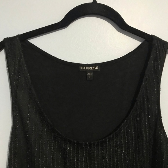 EXPRESS Sequins Tank Top - Picture 4 of 5